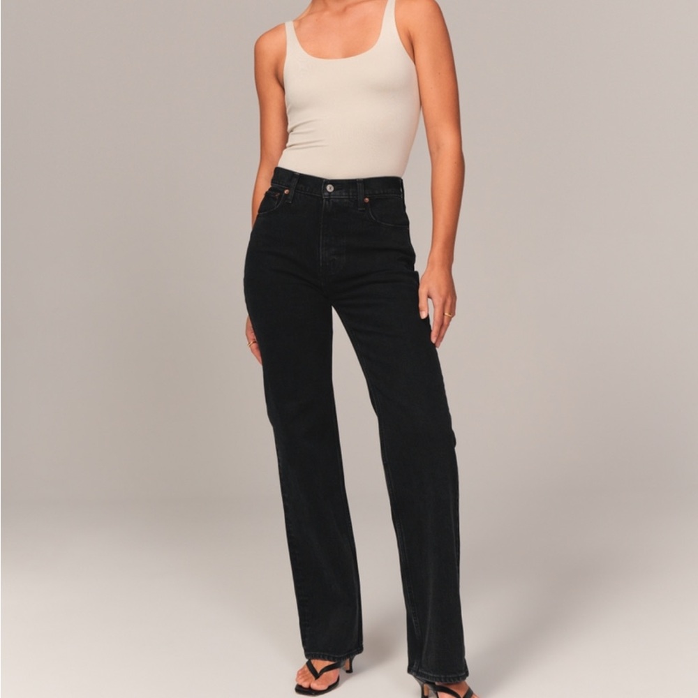 Abercrombie and Fitch Black Jeans